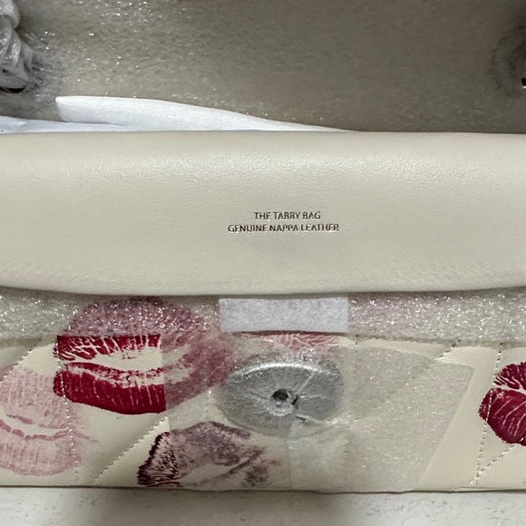 White and Pink Patterned Pillow - Picture 9 of 11